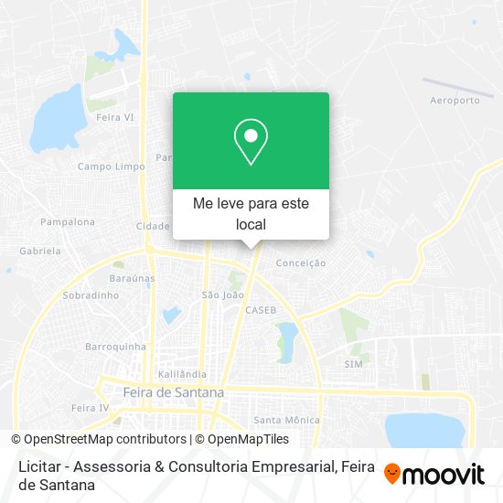 Licitar - Assessoria & Consultoria Empresarial mapa