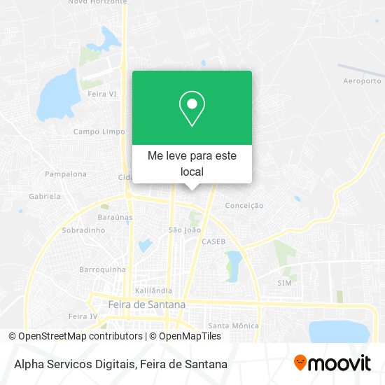 Alpha Servicos Digitais mapa