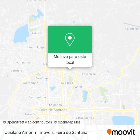 Jesilane Amorim Imoveis mapa