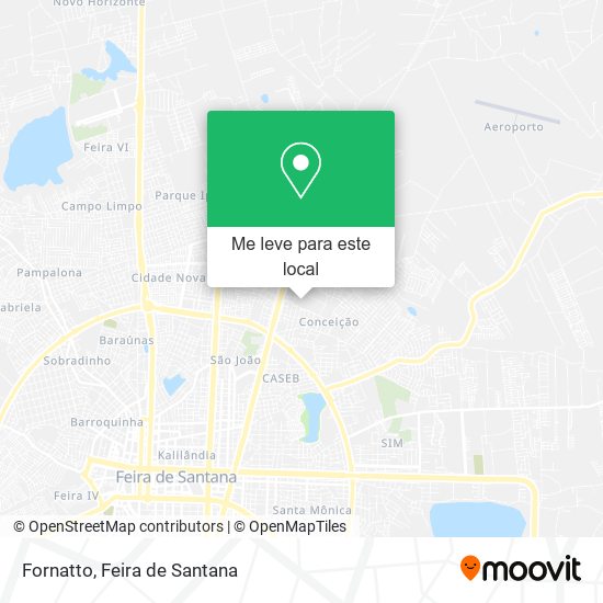 Fornatto mapa