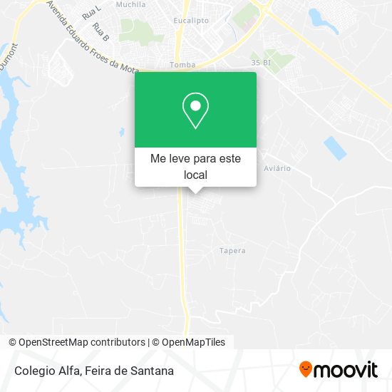 Colegio Alfa mapa