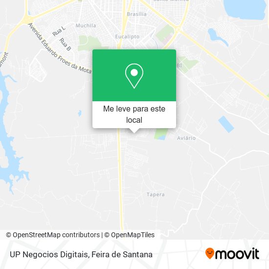 UP Negocios Digitais mapa