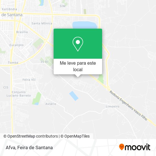 Afva mapa