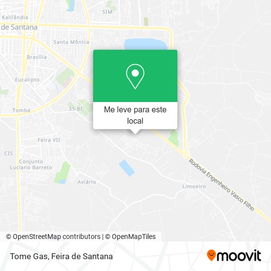 Tome Gas mapa