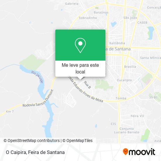 O Caipira mapa