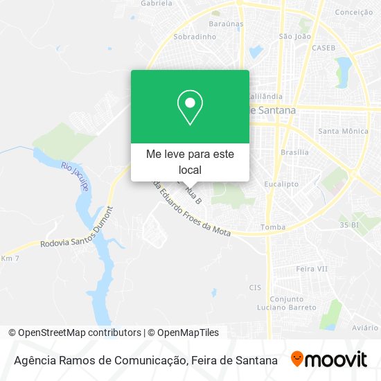 Agência Ramos de Comunicação mapa