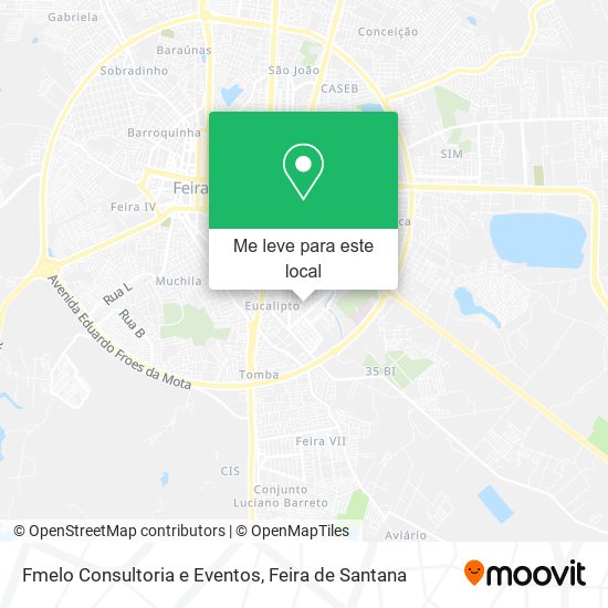 Fmelo Consultoria e Eventos mapa