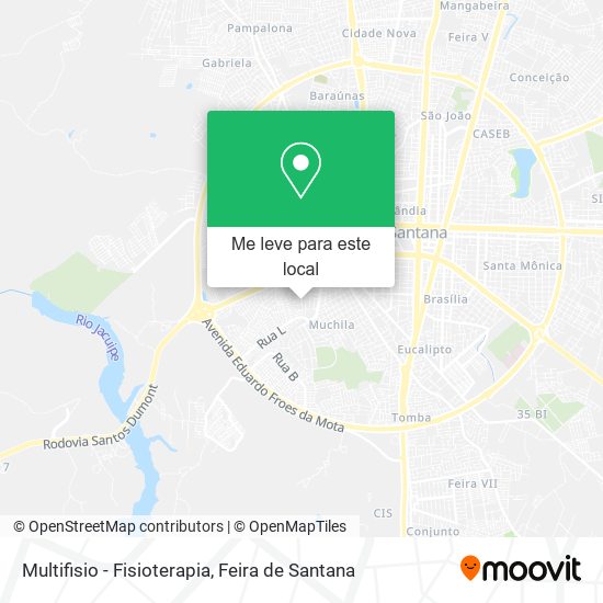 Multifisio - Fisioterapia mapa