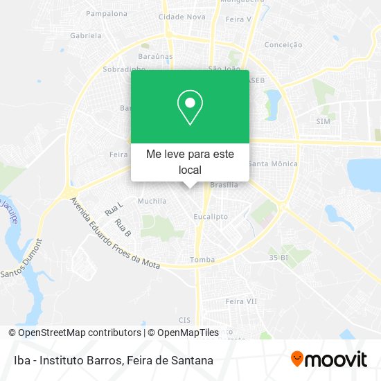 Iba - Instituto Barros mapa