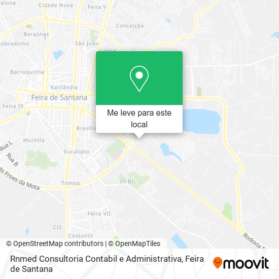 Rnmed Consultoria Contabil e Administrativa mapa