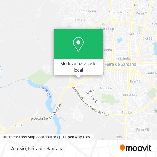 Tr Aloisio mapa