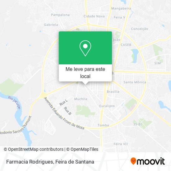 Farmacia Rodrigues mapa