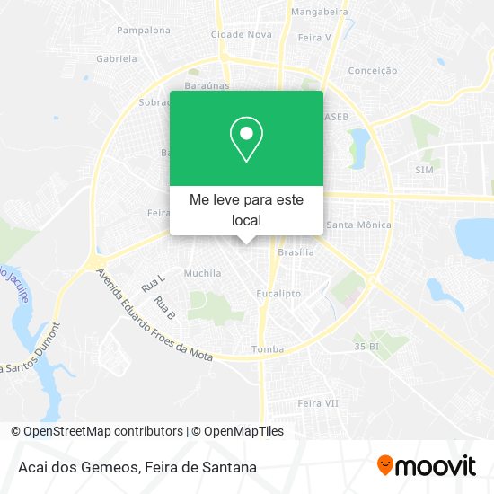 Acai dos Gemeos mapa