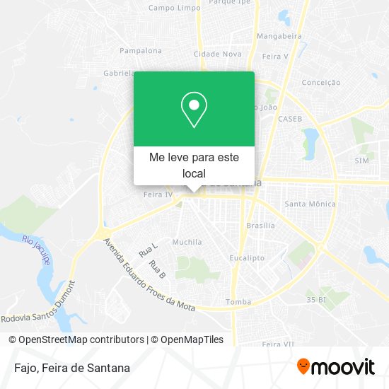 Fajo mapa