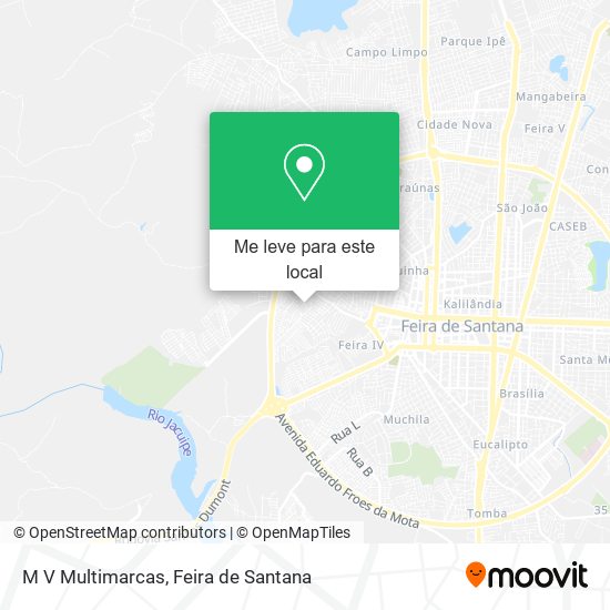 M V Multimarcas mapa