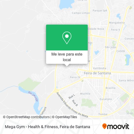 Mega Gym - Health & Fitness mapa
