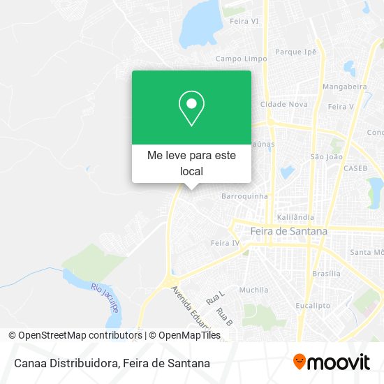 Canaa Distribuidora mapa