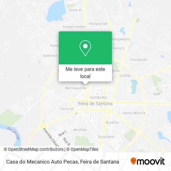 Casa do Mecanico Auto Pecas mapa