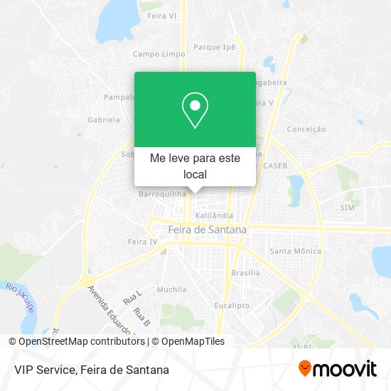 VIP Service mapa