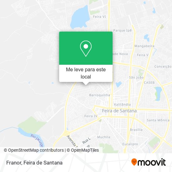 Franor mapa