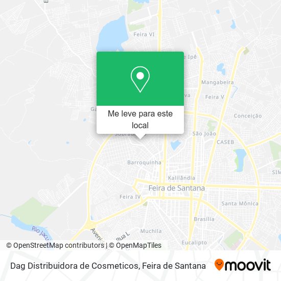 Dag Distribuidora de Cosmeticos mapa