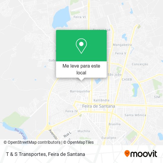 T & S Transportes mapa