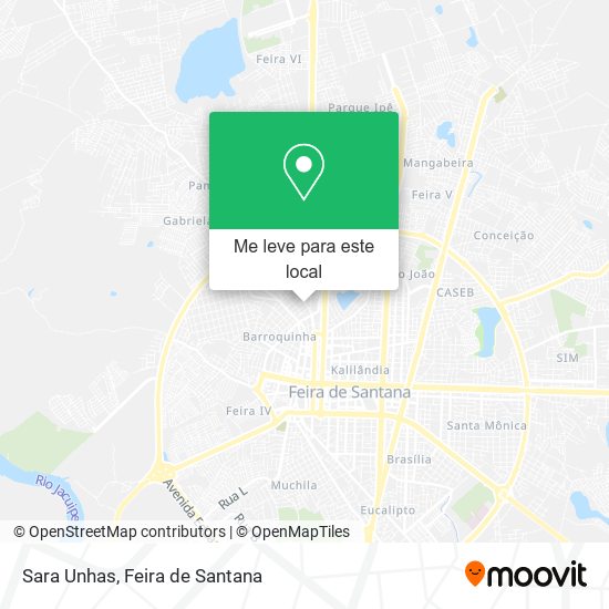 Sara Unhas mapa