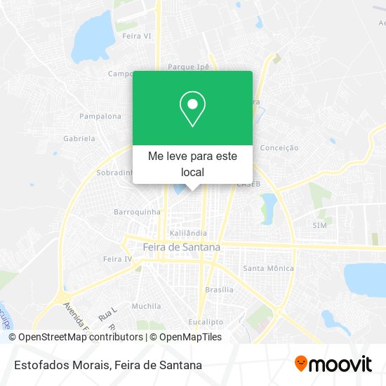 Estofados Morais mapa