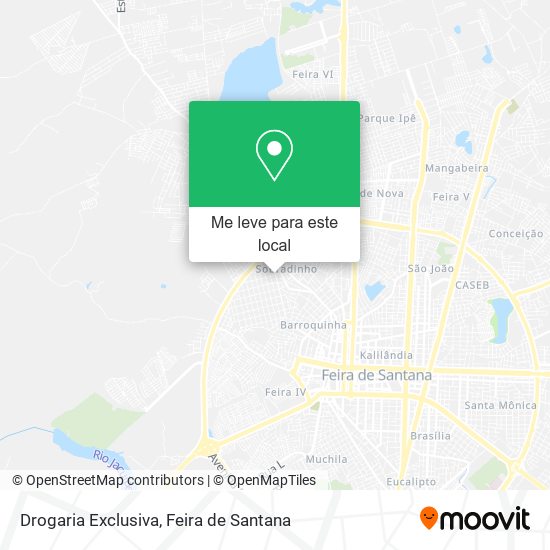 Drogaria Exclusiva mapa