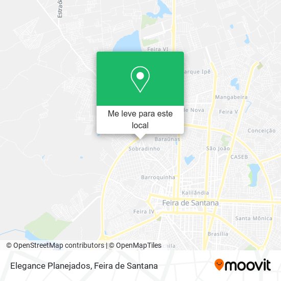 Elegance Planejados mapa