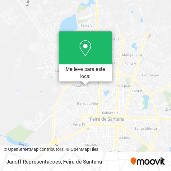 Janoff Representacoes mapa