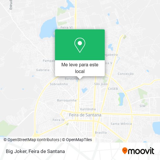 Big Joker mapa