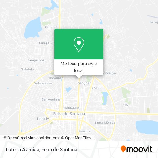 Loteria Avenida mapa
