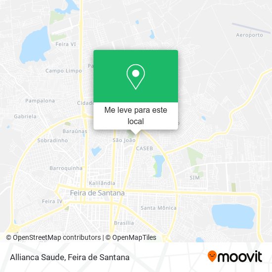 Allianca Saude mapa