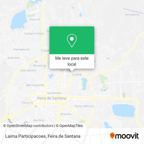 Laima Participacoes mapa