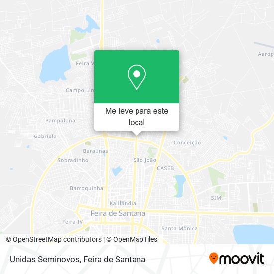 Unidas Seminovos mapa