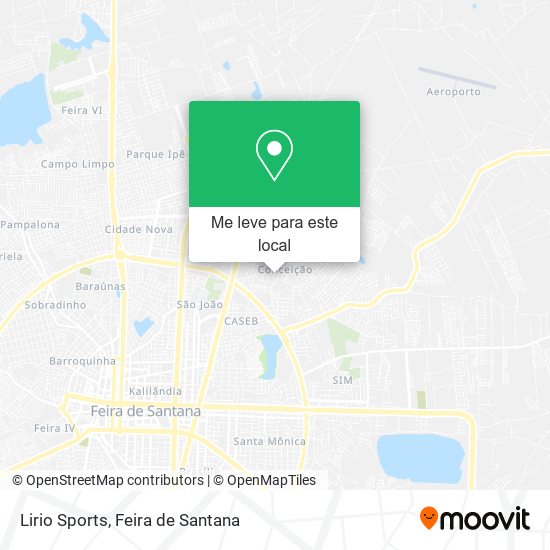 Lirio Sports mapa