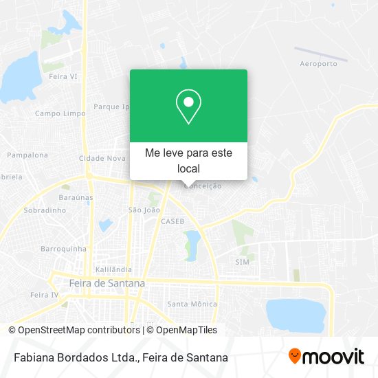 Fabiana Bordados Ltda. mapa