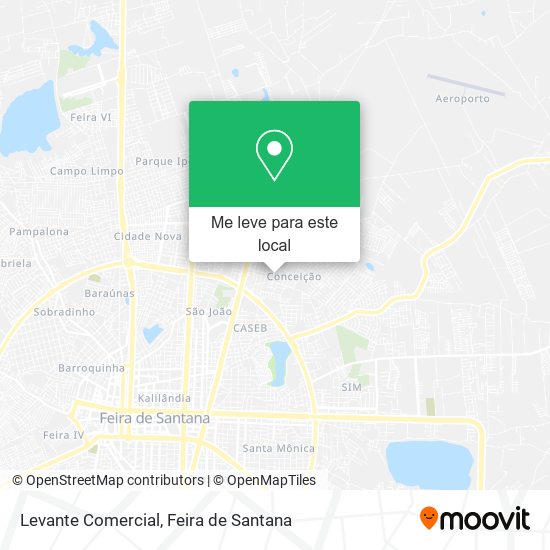 Levante Comercial mapa