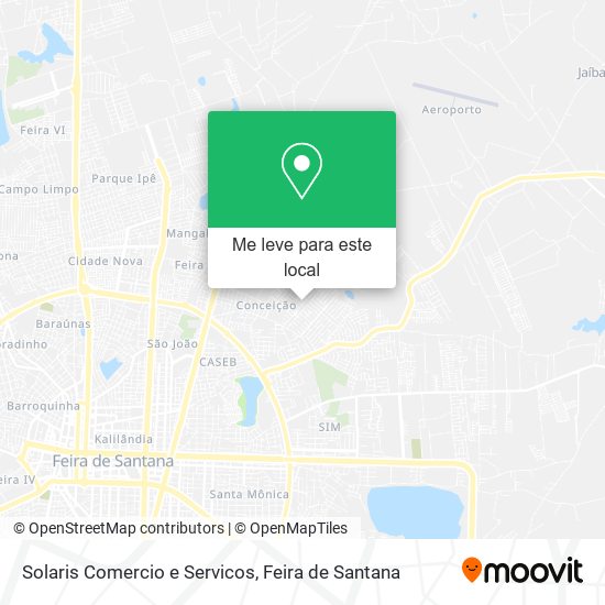 Solaris Comercio e Servicos mapa