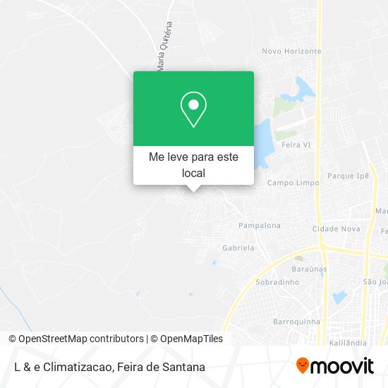 L & e Climatizacao mapa