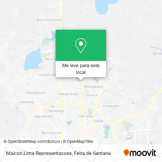 Maicon.Lima Representacoes mapa
