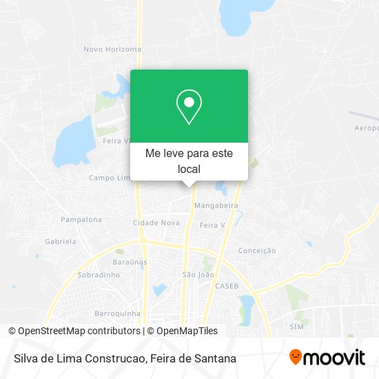 Silva de Lima Construcao mapa