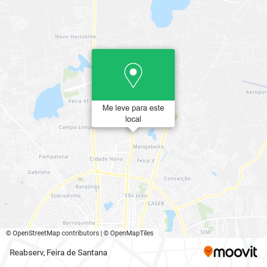 Reabserv mapa