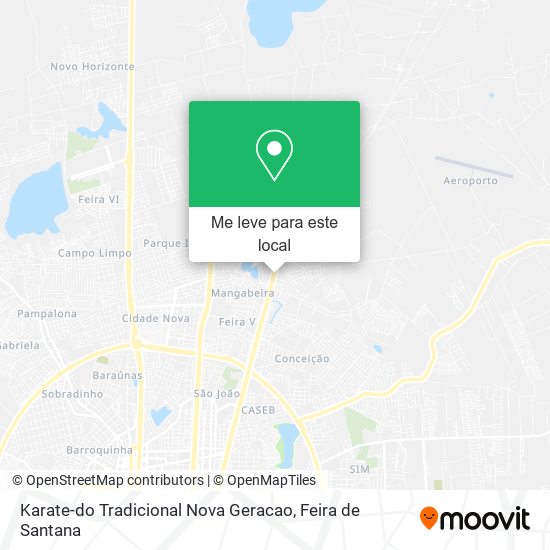 Karate-do Tradicional Nova Geracao mapa