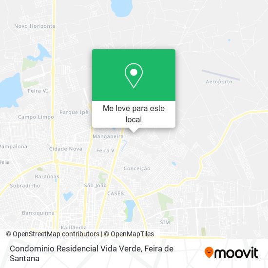 Condominio Residencial Vida Verde mapa