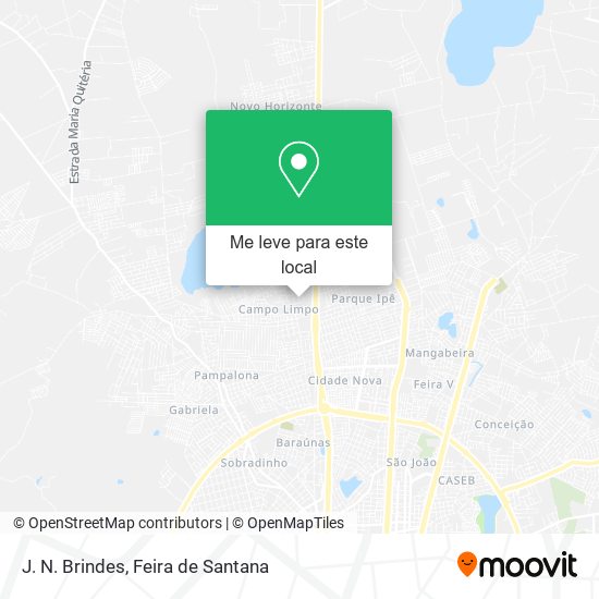 J. N. Brindes mapa