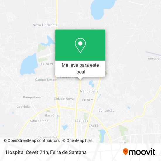 Hospital Cevet 24h mapa