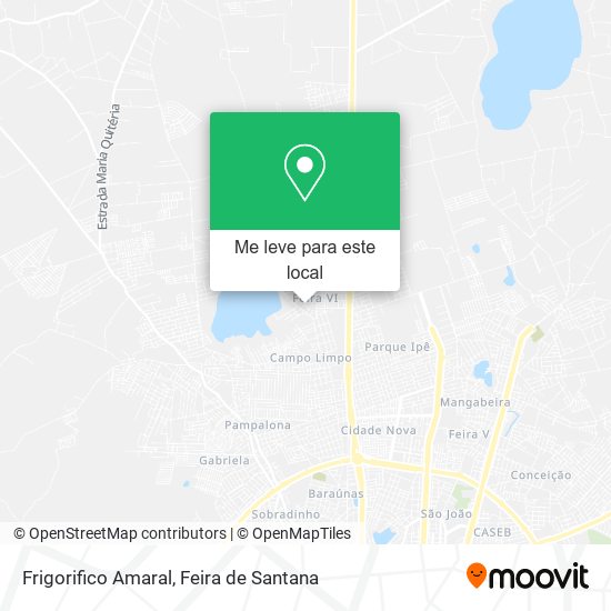 Frigorifico Amaral mapa