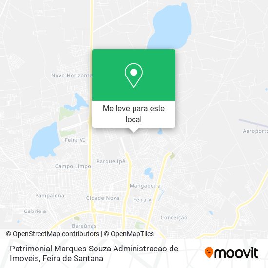 Patrimonial Marques Souza Administracao de Imoveis mapa